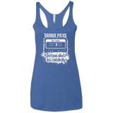 T-Shirts Vintage Royal / X-Small Lessons Women's Triblend Racerback Tank
