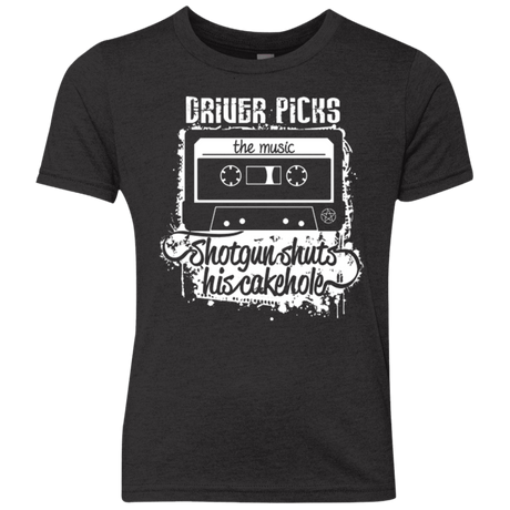 T-Shirts Vintage Black / YXS Lessons Youth Triblend T-Shirt