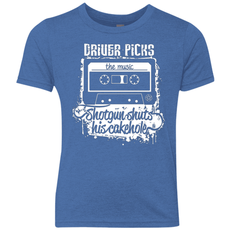 T-Shirts Vintage Royal / YXS Lessons Youth Triblend T-Shirt