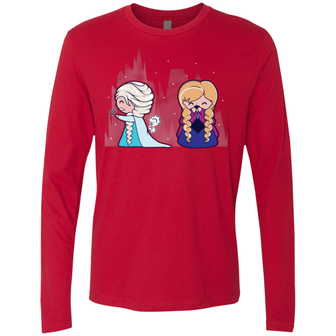 T-Shirts Red / Small Let it Go fart Men's Premium Long Sleeve