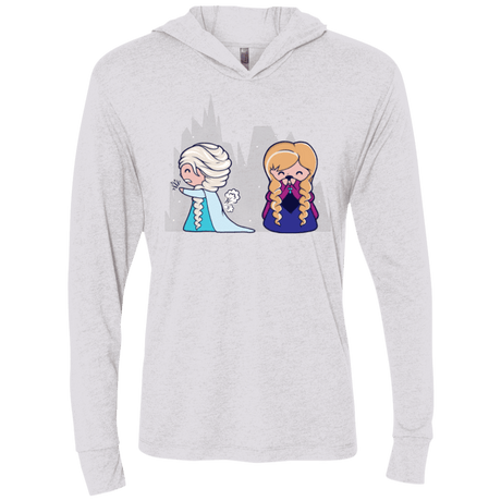 T-Shirts Heather White / X-Small Let it Go fart Triblend Long Sleeve Hoodie Tee