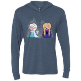 T-Shirts Indigo / X-Small Let it Go fart Triblend Long Sleeve Hoodie Tee