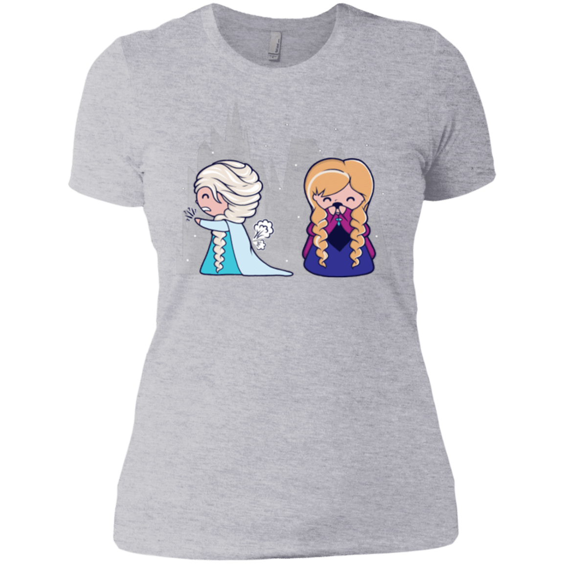 T-Shirts Heather Grey / X-Small Let it Go fart Women's Premium T-Shirt