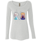 T-Shirts Heather White / Small Let it Go fart Women's Triblend Long Sleeve Shirt