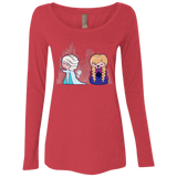T-Shirts Vintage Red / Small Let it Go fart Women's Triblend Long Sleeve Shirt