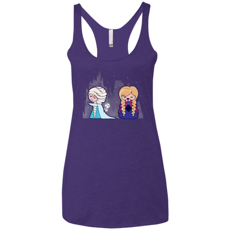 T-Shirts Purple / X-Small Let it Go fart Women's Triblend Racerback Tank