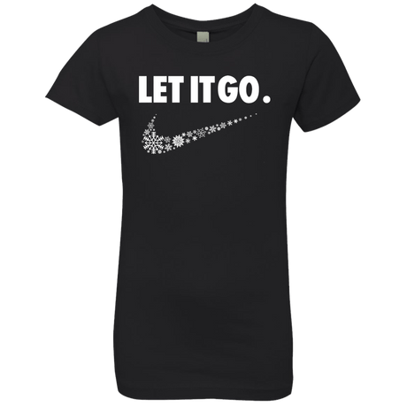 T-Shirts Black / YXS Let It Go Girls Premium T-Shirt