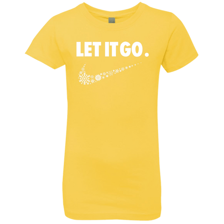 T-Shirts Vibrant Yellow / YXS Let It Go Girls Premium T-Shirt