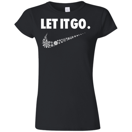 T-Shirts Black / S Let It Go Junior Slimmer-Fit T-Shirt