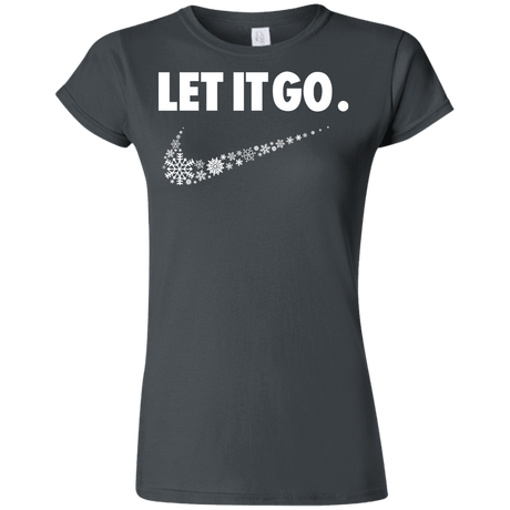 T-Shirts Charcoal / S Let It Go Junior Slimmer-Fit T-Shirt