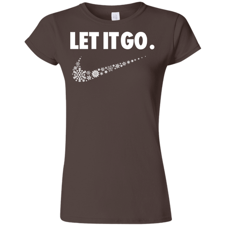 T-Shirts Dark Chocolate / S Let It Go Junior Slimmer-Fit T-Shirt