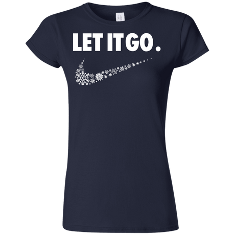 T-Shirts Navy / S Let It Go Junior Slimmer-Fit T-Shirt