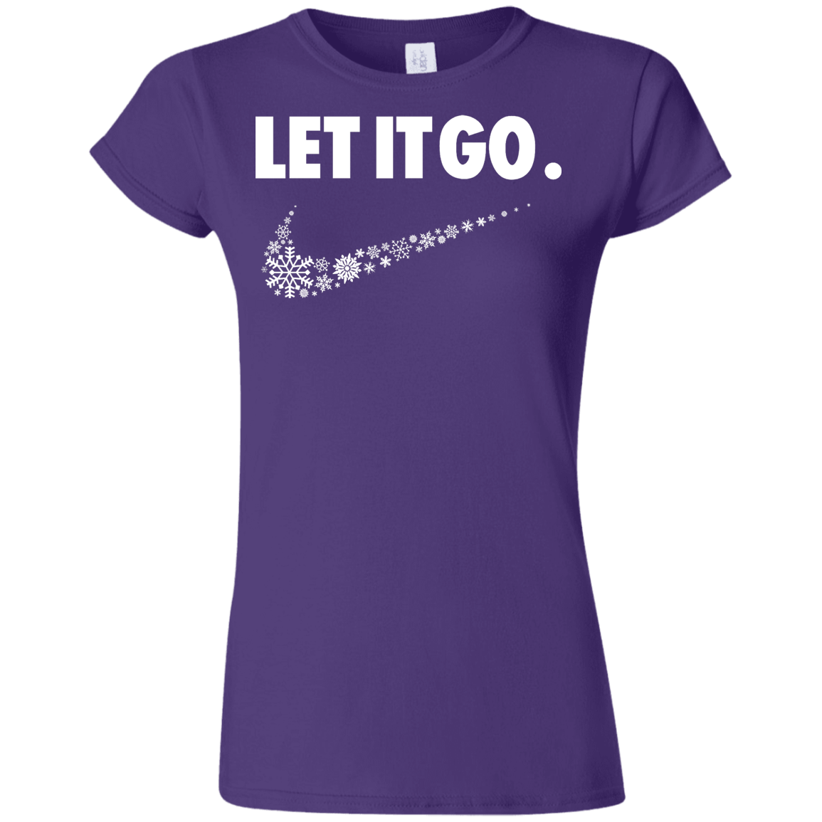 T-Shirts Purple / S Let It Go Junior Slimmer-Fit T-Shirt