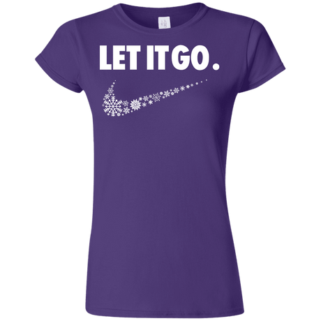 T-Shirts Purple / S Let It Go Junior Slimmer-Fit T-Shirt