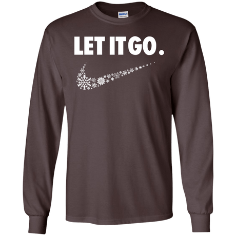 T-Shirts Dark Chocolate / S Let It Go Men's Long Sleeve T-Shirt
