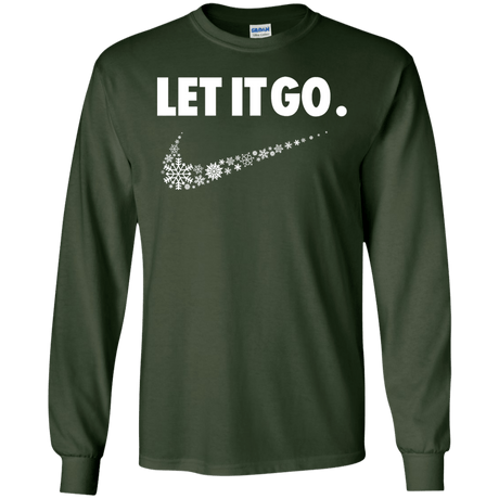 T-Shirts Forest Green / S Let It Go Men's Long Sleeve T-Shirt