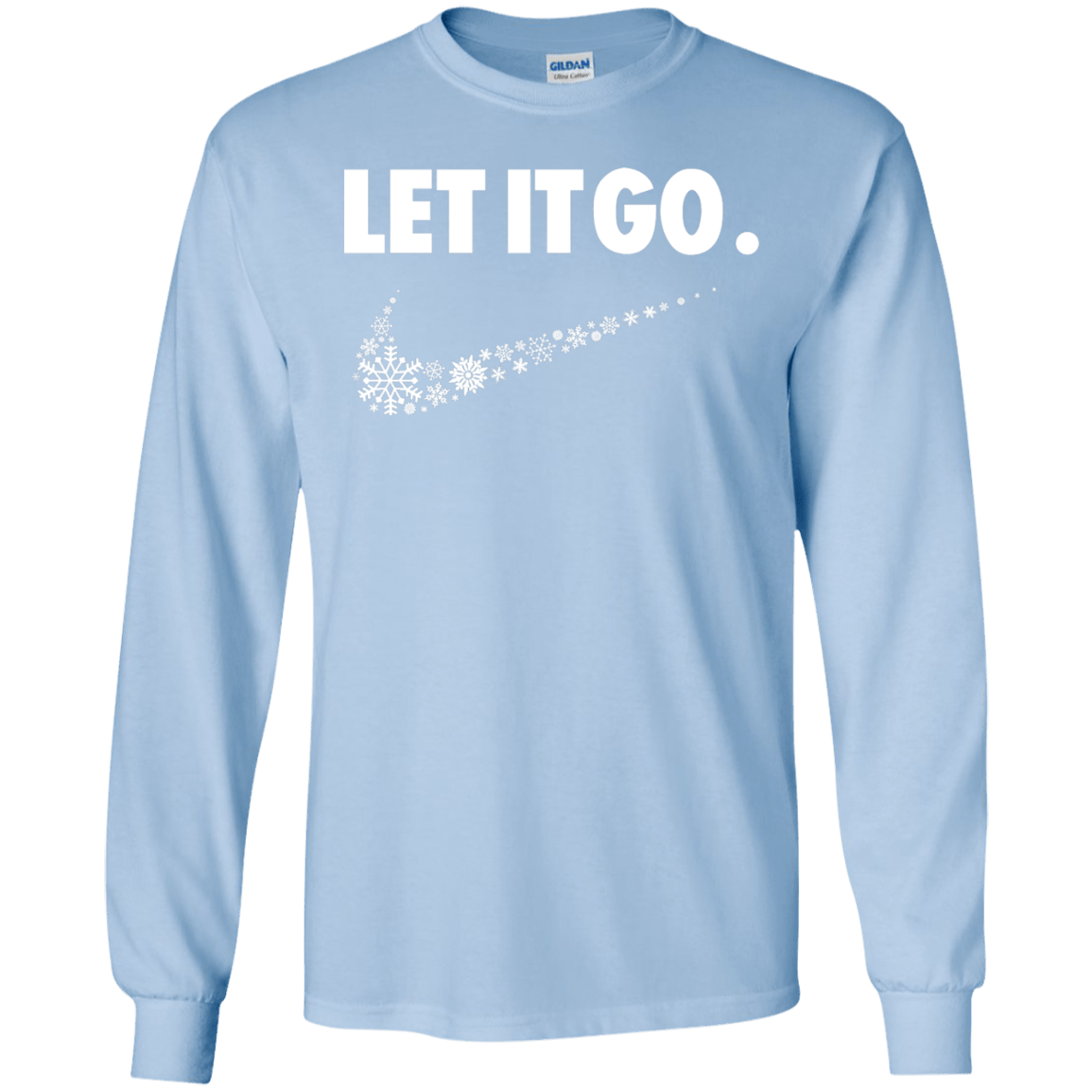 T-Shirts Light Blue / S Let It Go Men's Long Sleeve T-Shirt
