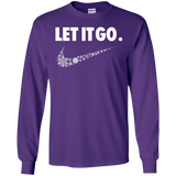 T-Shirts Purple / S Let It Go Men's Long Sleeve T-Shirt