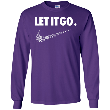 T-Shirts Purple / S Let It Go Men's Long Sleeve T-Shirt