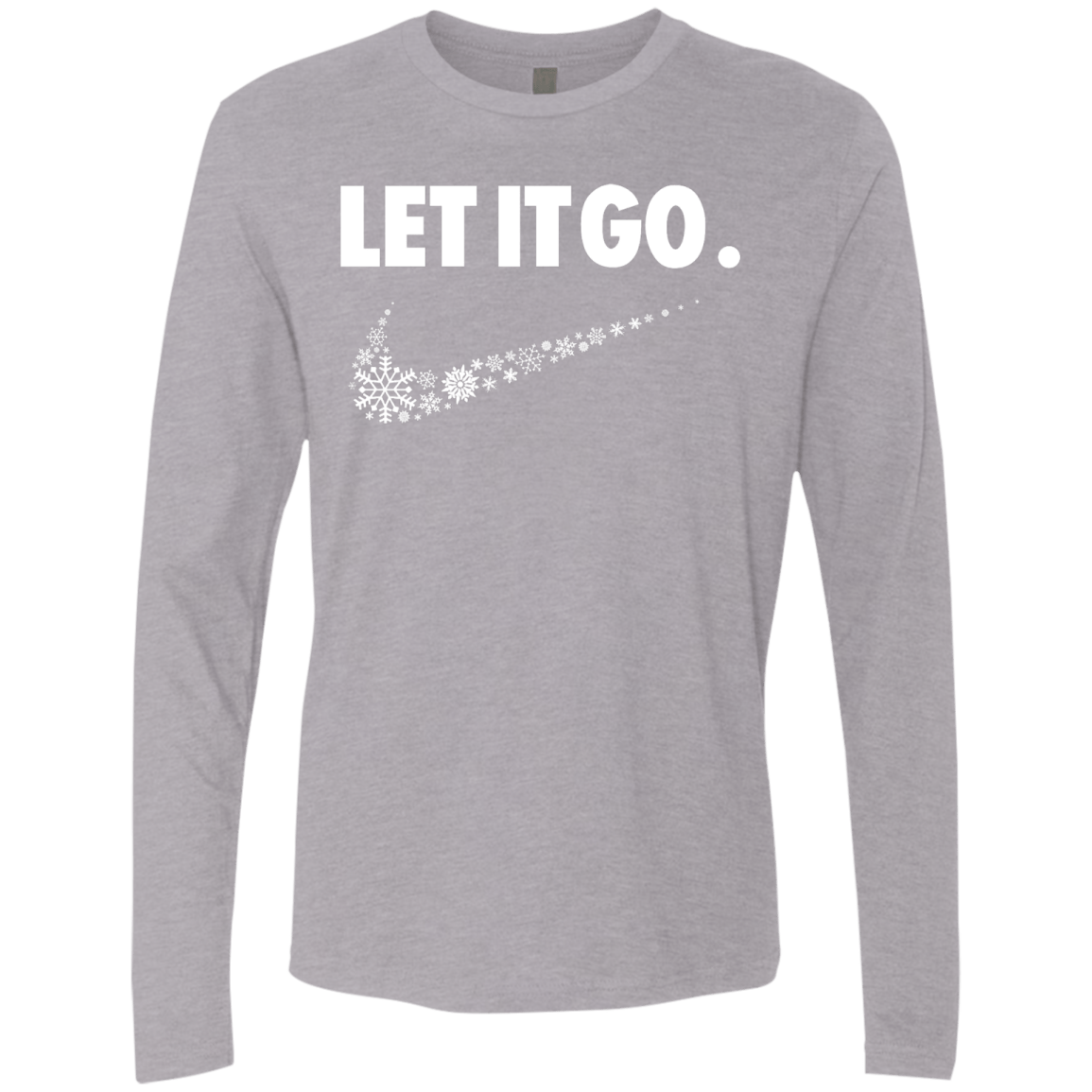 T-Shirts Heather Grey / S Let It Go Men's Premium Long Sleeve