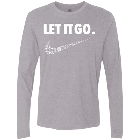 T-Shirts Heather Grey / S Let It Go Men's Premium Long Sleeve