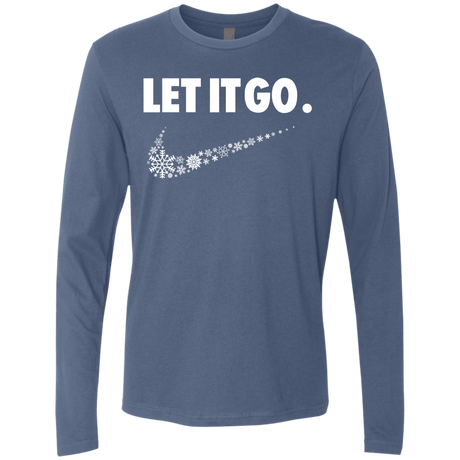 T-Shirts Indigo / S Let It Go Men's Premium Long Sleeve