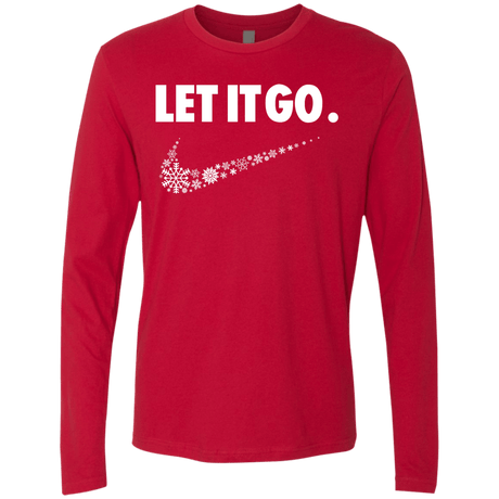 T-Shirts Red / S Let It Go Men's Premium Long Sleeve