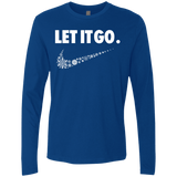 T-Shirts Royal / S Let It Go Men's Premium Long Sleeve