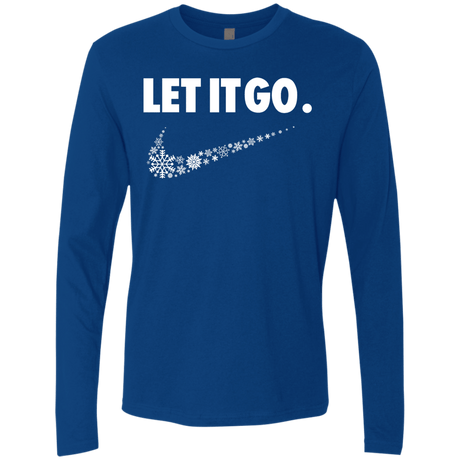 T-Shirts Royal / S Let It Go Men's Premium Long Sleeve