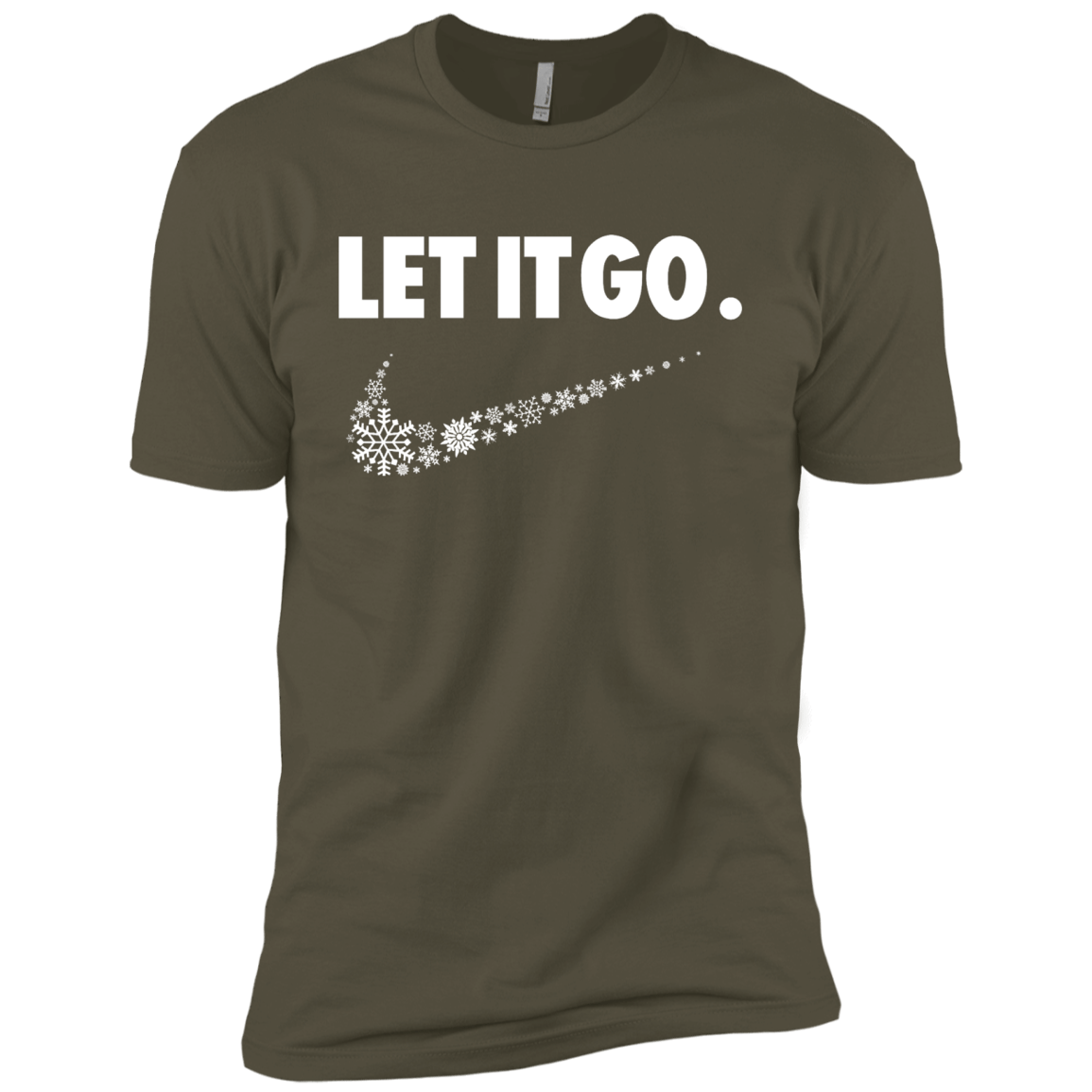 T-Shirts Military Green / X-Small Let It Go Men's Premium T-Shirt