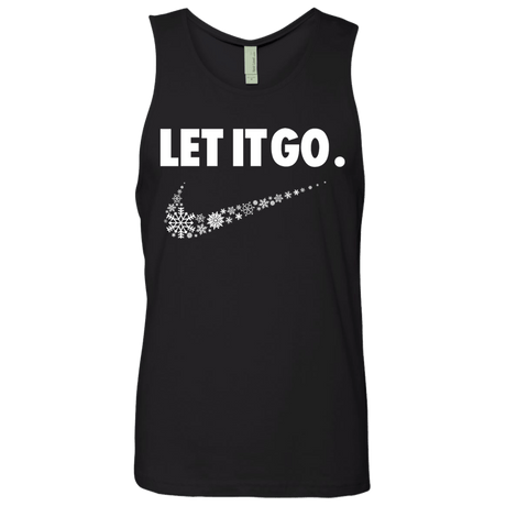 T-Shirts Black / S Let It Go Men's Premium Tank Top