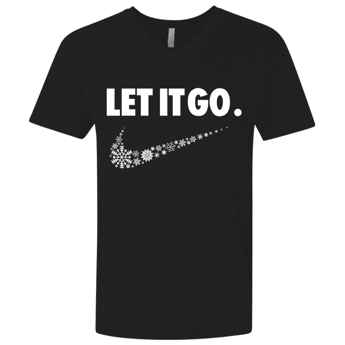 T-Shirts Black / X-Small Let It Go Men's Premium V-Neck