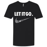 T-Shirts Black / X-Small Let It Go Men's Premium V-Neck