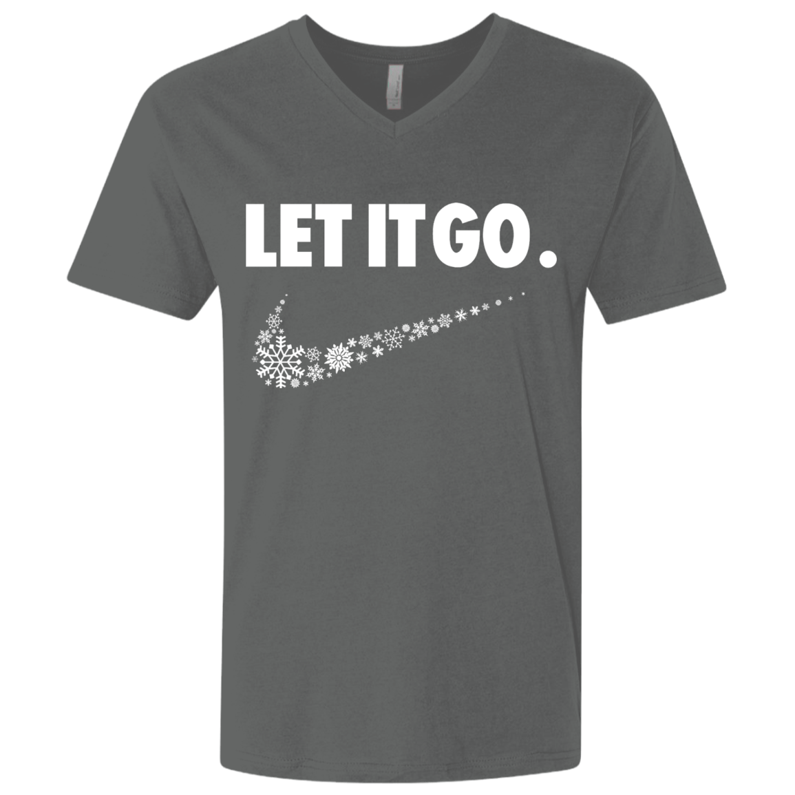 T-Shirts Heavy Metal / X-Small Let It Go Men's Premium V-Neck