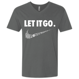 T-Shirts Heavy Metal / X-Small Let It Go Men's Premium V-Neck
