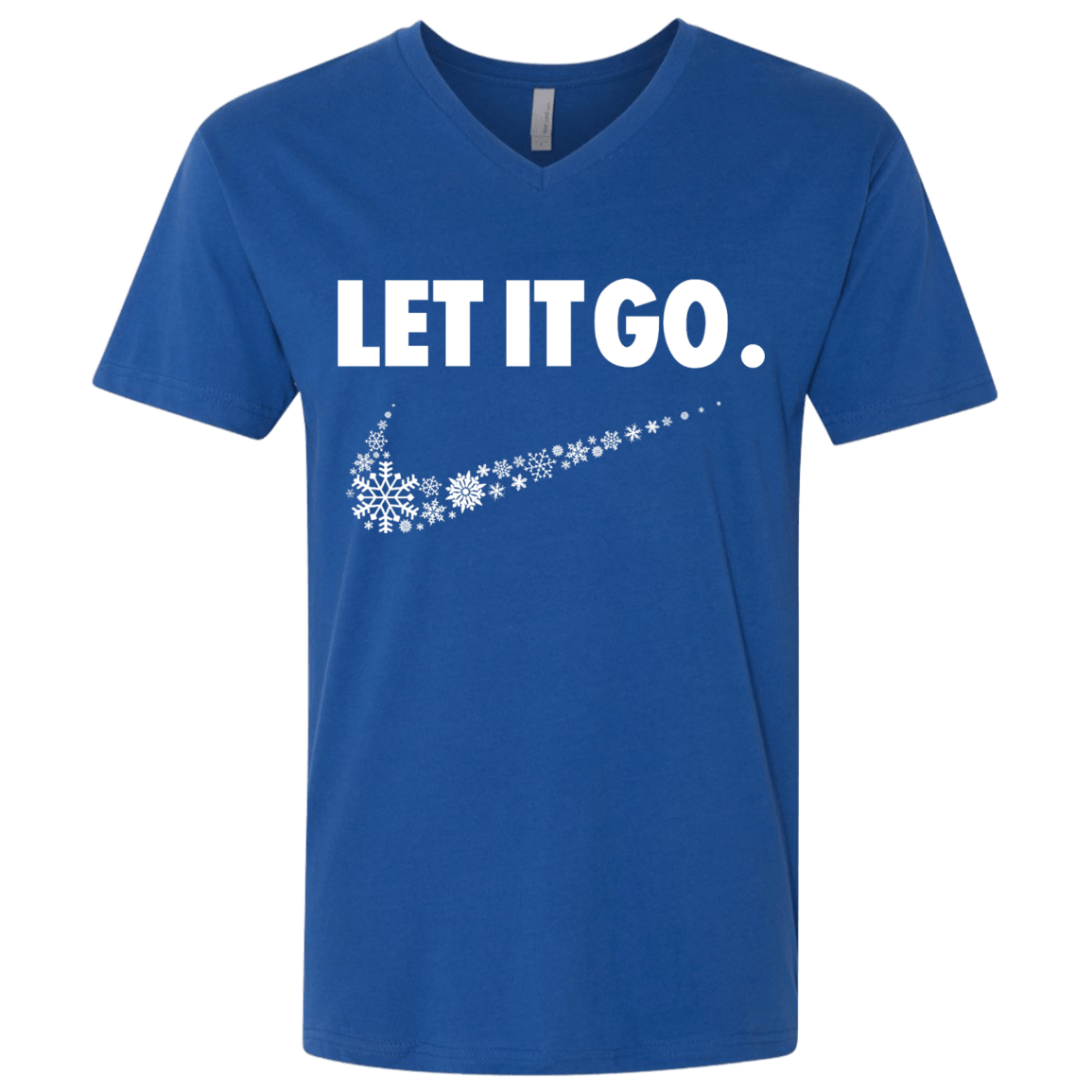 T-Shirts Royal / X-Small Let It Go Men's Premium V-Neck
