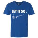 T-Shirts Royal / X-Small Let It Go Men's Premium V-Neck