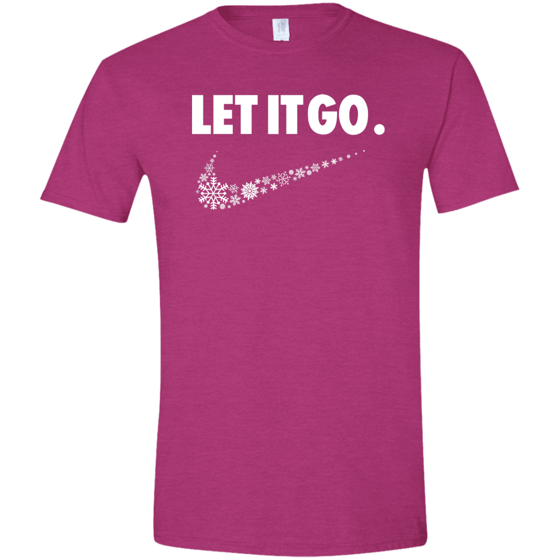 T-Shirts Antique Heliconia / S Let It Go Men's Semi-Fitted Softstyle