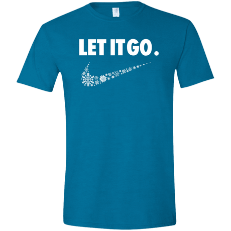 T-Shirts Antique Sapphire / S Let It Go Men's Semi-Fitted Softstyle