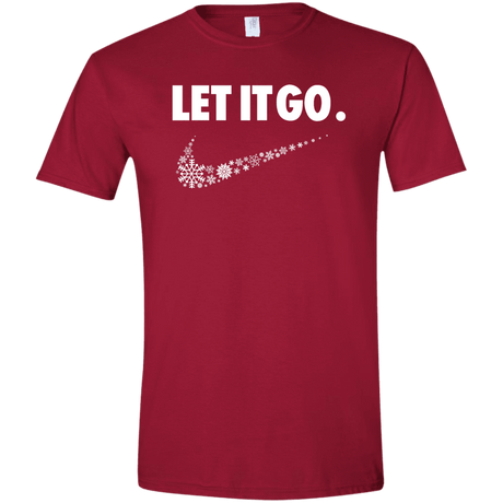 T-Shirts Cardinal Red / S Let It Go Men's Semi-Fitted Softstyle