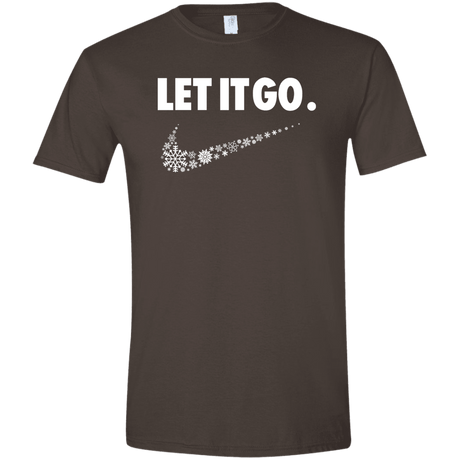 T-Shirts Dark Chocolate / S Let It Go Men's Semi-Fitted Softstyle