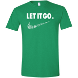 T-Shirts Heather Irish Green / S Let It Go Men's Semi-Fitted Softstyle