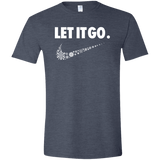 T-Shirts Heather Navy / S Let It Go Men's Semi-Fitted Softstyle