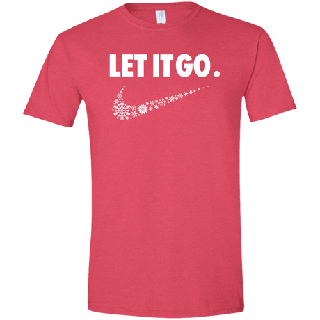 T-Shirts Heather Red / S Let It Go Men's Semi-Fitted Softstyle