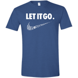 T-Shirts Heather Royal / X-Small Let It Go Men's Semi-Fitted Softstyle