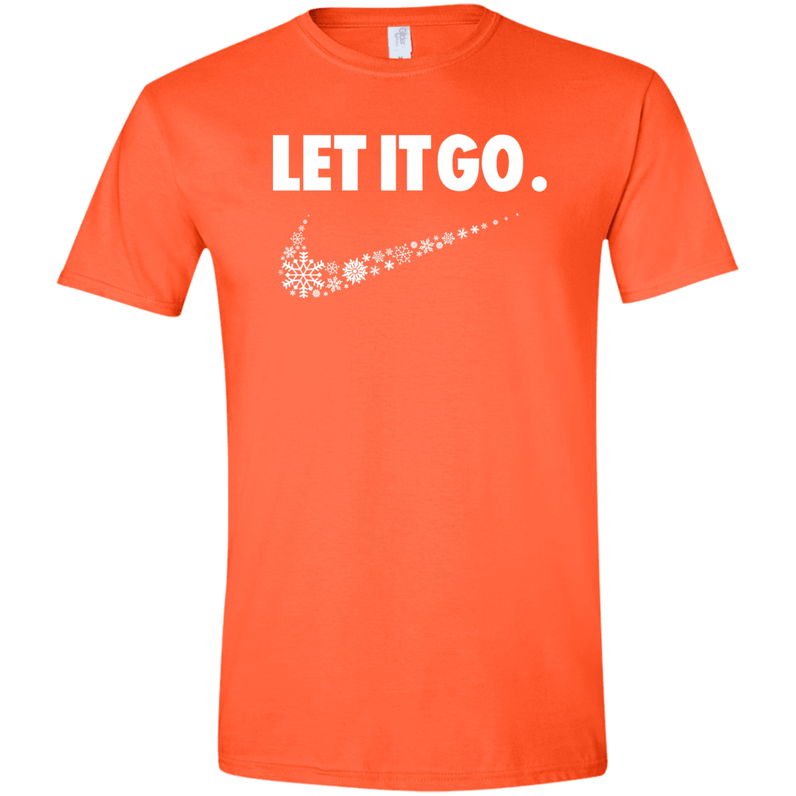 T-Shirts Orange / S Let It Go Men's Semi-Fitted Softstyle