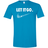 T-Shirts Sapphire / S Let It Go Men's Semi-Fitted Softstyle