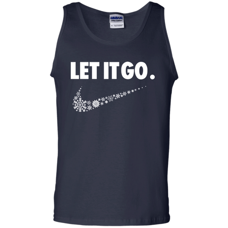 T-Shirts Navy / S Let It Go Men's Tank Top