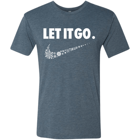 T-Shirts Indigo / S Let It Go Men's Triblend T-Shirt