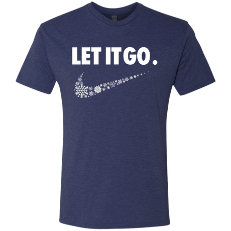 T-Shirts Vintage Navy / S Let It Go Men's Triblend T-Shirt